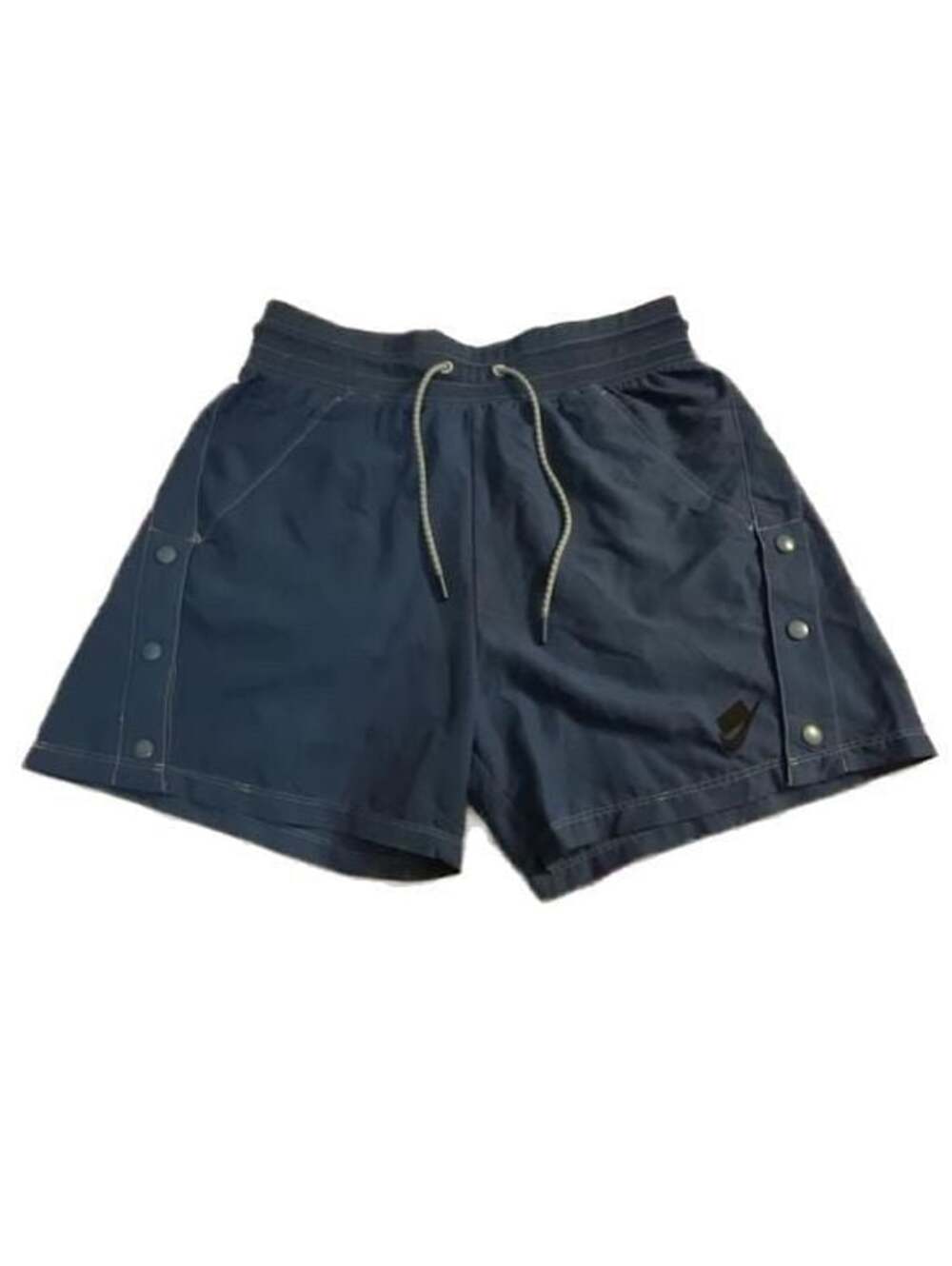Nike Men's Size M Blue Snap-Side Athletic Shorts